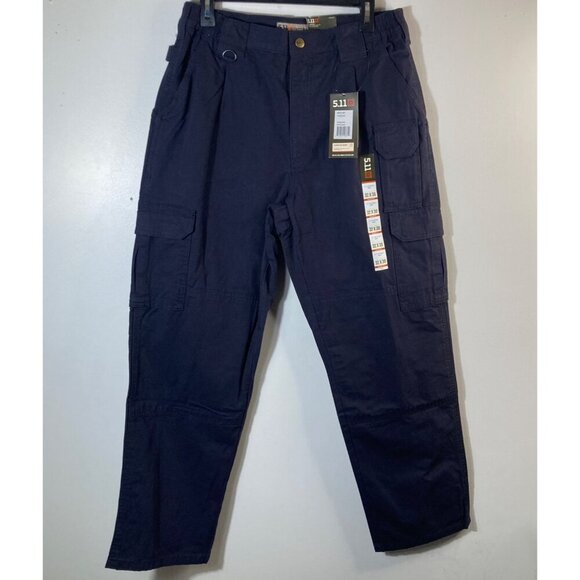 511 Tactical Canvas Cargo Pants The Original Navy 32 x 30 Relaxed 74251 #3